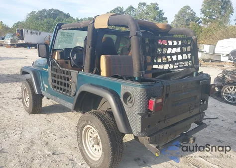 1997 Jeep Wrangler Se из США, поврежденный, VIN 1J4FY29P6VP405853